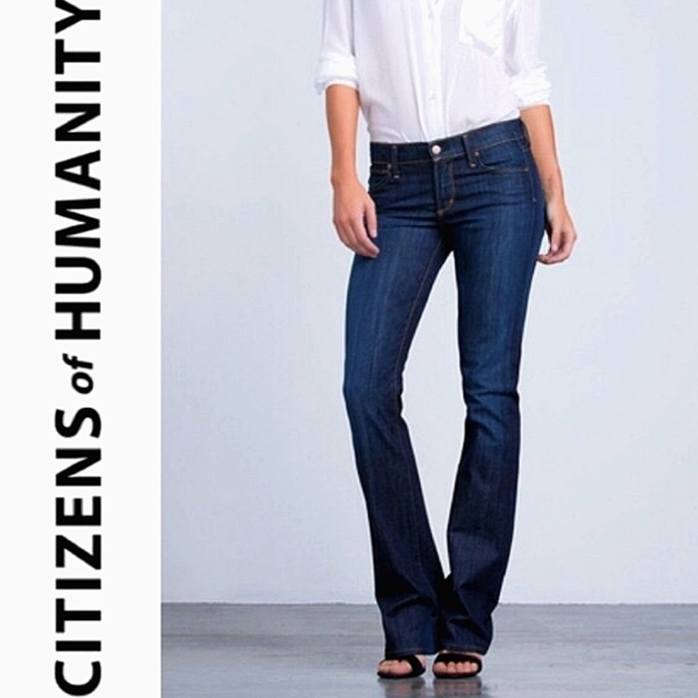 Citizen of Humanity Low Waist Bootcut Jeans